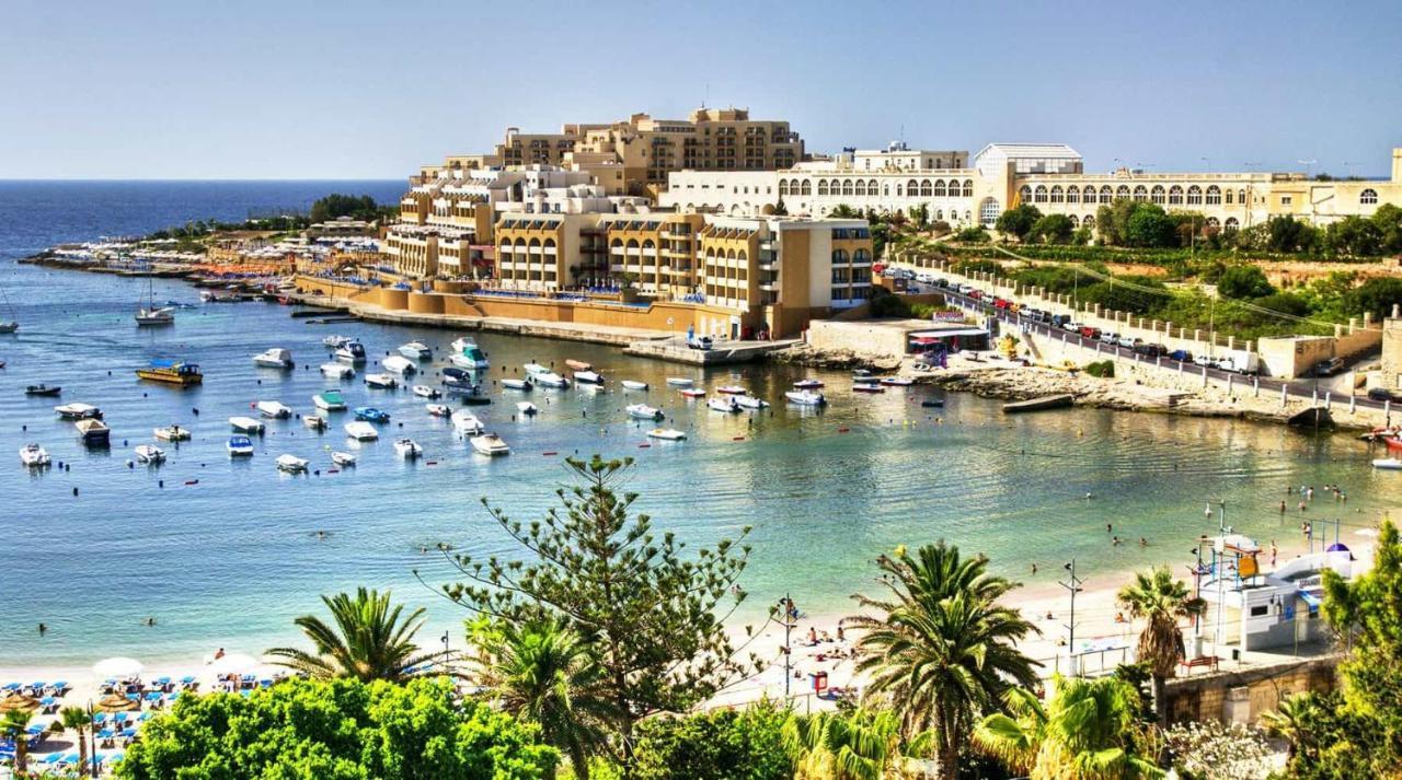 Holiday - Malta Balluta Beach Sliema Exterior foto